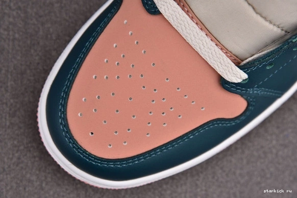 BQ6472-308  Dark Mid 1 BQ6472-308 Jordan (W) Green Teal 0721